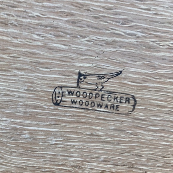 🍶🍽🧂 Set of (3) Mid-Century Modern Woodpecker Woodware Serving Trays 🍹🥪🥣 - Picture 6 of 10